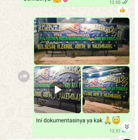 Pengiriman Papan Bunga Duka Reksosari Suruh