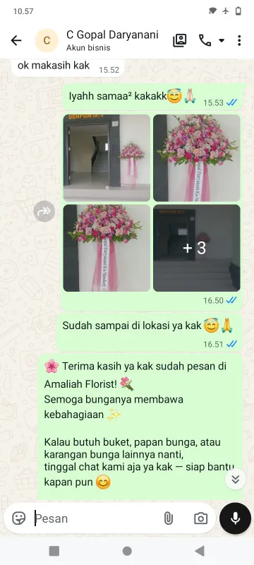 Pengiriman Karangan Bunga Reksosari Suruh